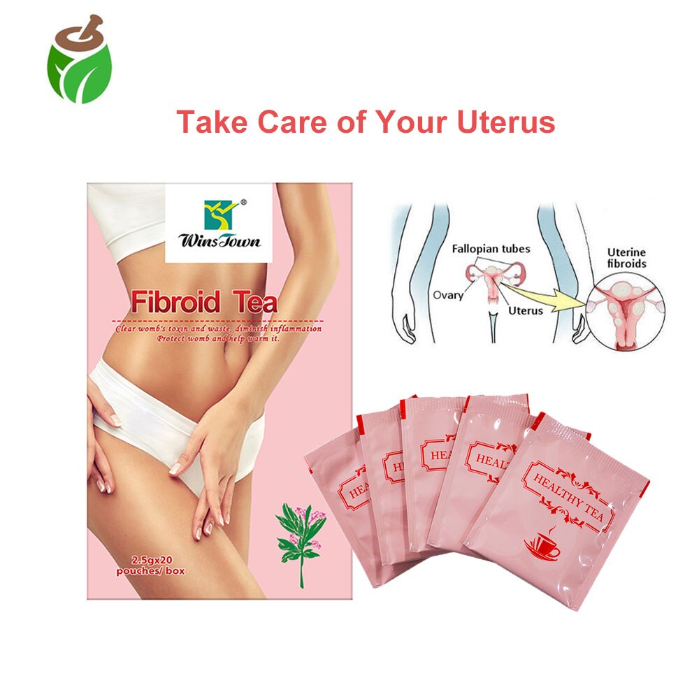 FIBROID TEA BAGS SHRINKS UTERINE FIBROIDS INFERTILITY DETOX WARMS WOMB.  ·         Reduces inflammation, toxic build up in the womb, Strengthens the womb, Reduces uterine pain, Warms the womb by boosting circulation, Rebalances the hormones.