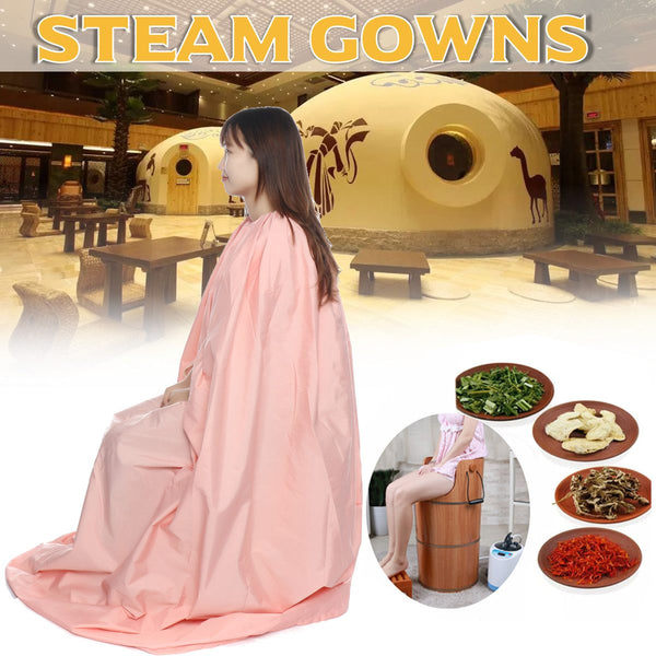 YONI STEAMING GOWN. HELP MAKE STEAMING VAGINA MORE EFFECTING BY TRAPPING HEAT. IMPROVES VAGINAL INFECTIONS, FIBROIDS, THRUSH, YEAST INFECTIONS, CHEAP UK HERBS